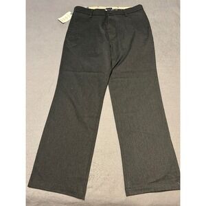 Dockers‎ Signature Khaki Straight Fit Lux Cotton Stretch Pants Grey 33x30 NWT